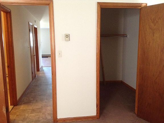 Walk in closet in bedroom