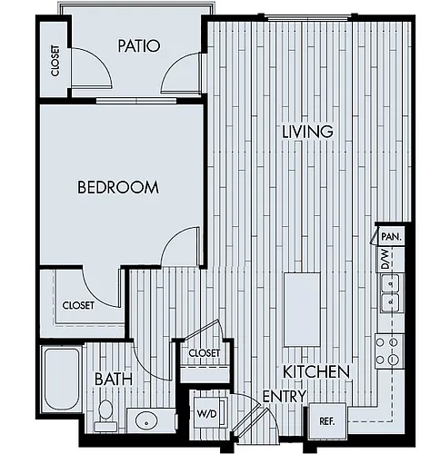Floor plan Reata Plan 1C