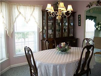Formal Dining Room with Bay Window