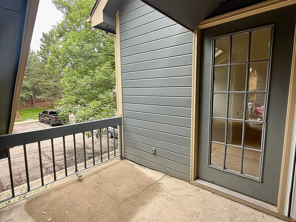 Partially covered balcony