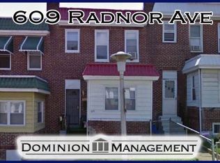 609 Radnor Ave, Baltimore, MD 21212