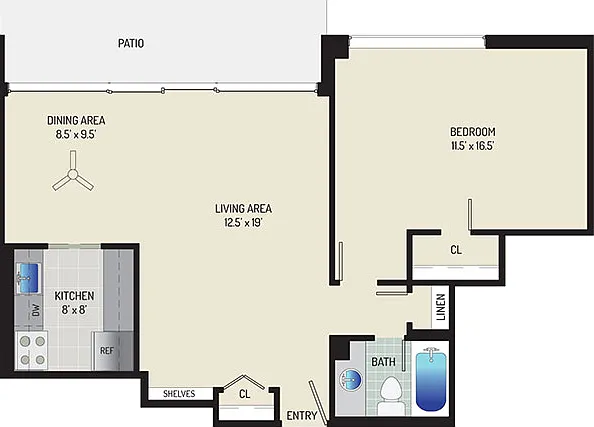 London Park Towers Apartments — Photo 43