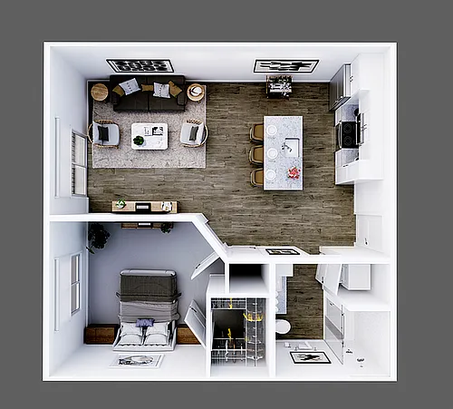 Floor plan Authentic