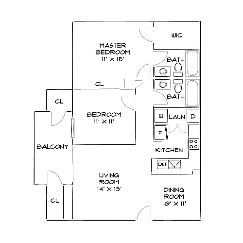 Floor plan Design 2A20