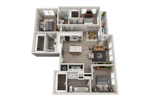 Floor plan 3A
