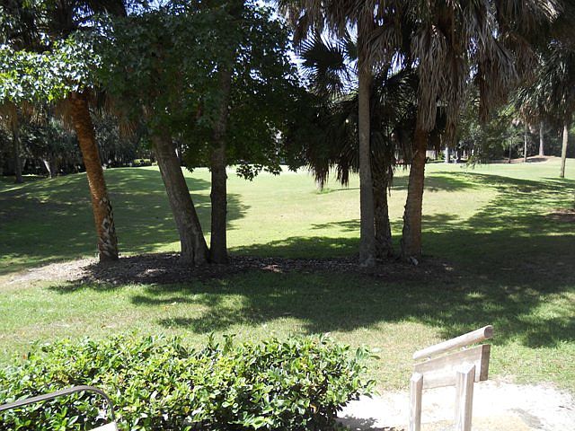 Rear deck and golf view