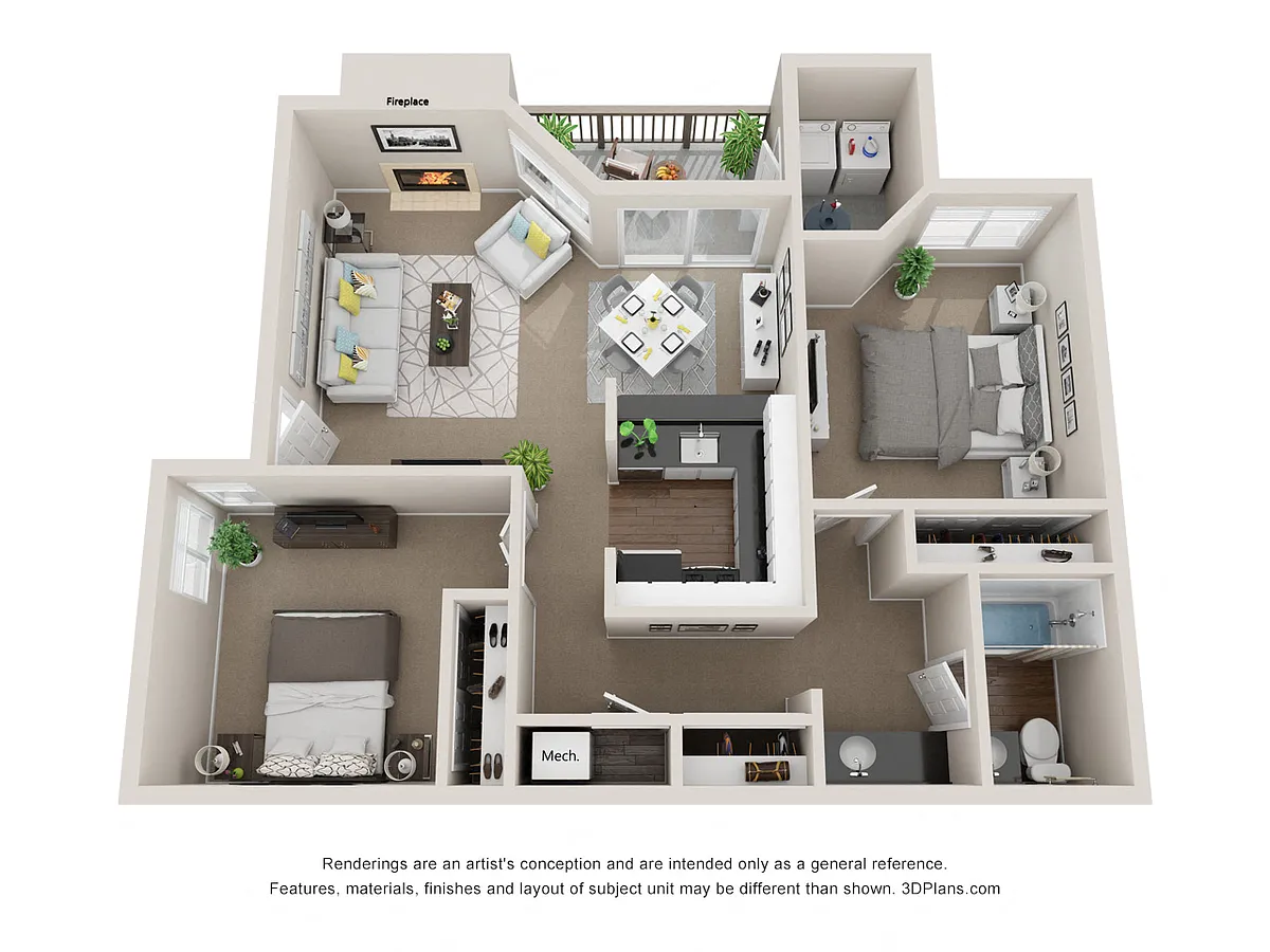 Floor plan Residence 2 Luxury