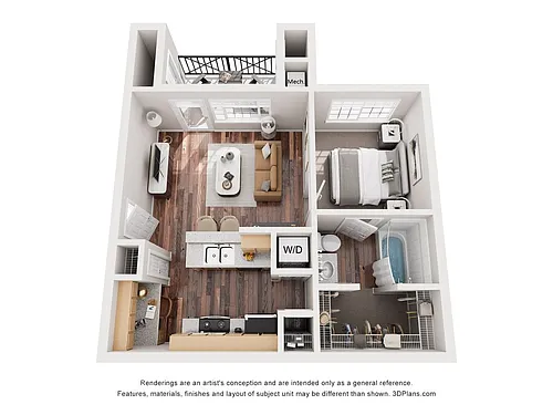 Floor plan Longs Peak