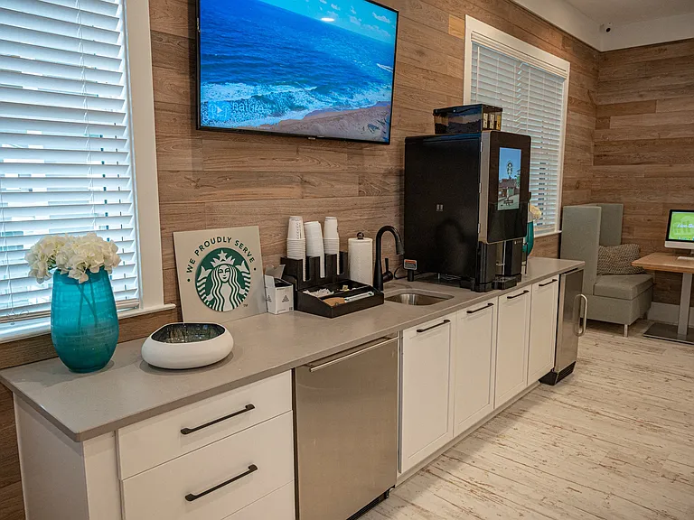 Enjoy a Cup of Starbucks Coffee and Work From Home in Our Cyber Cafe