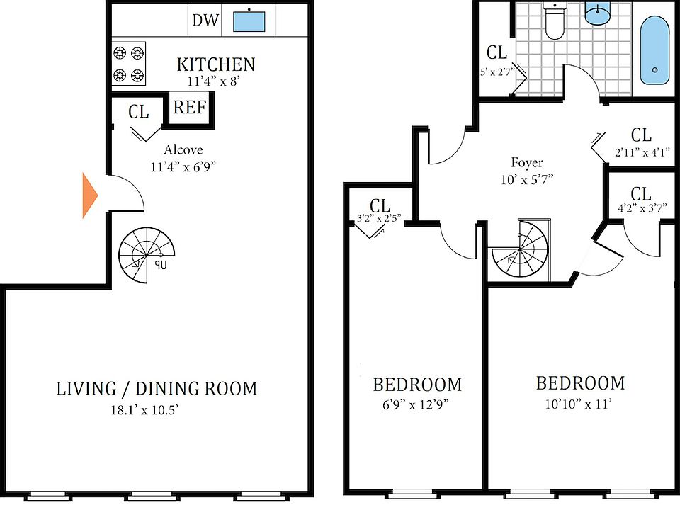 2nd image of 626 Vanderbilt Ave APT 2A