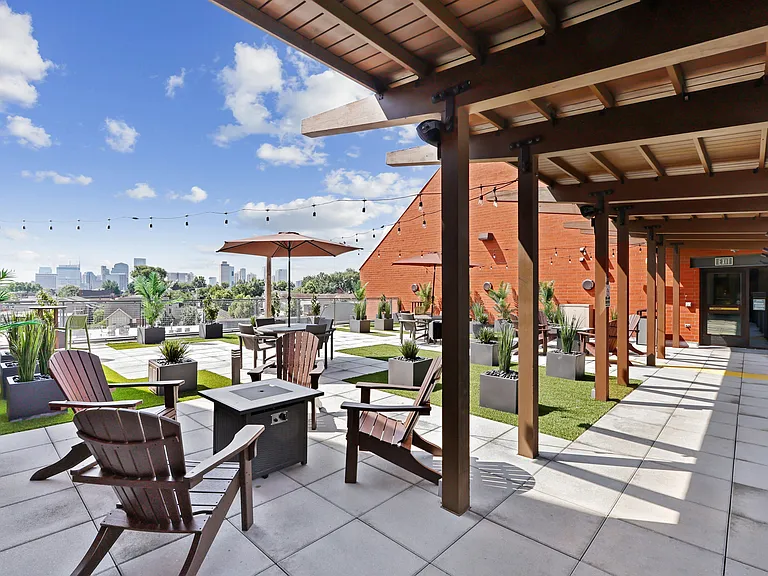 Rooftop Lounge Area
