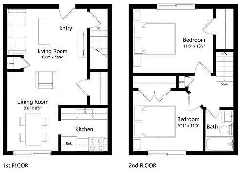 Floor plan B3-E