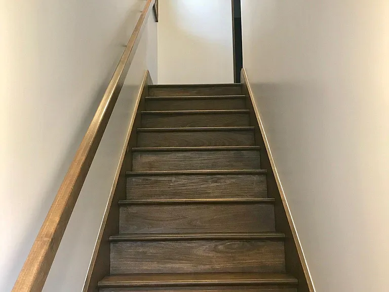 bottom of stairs