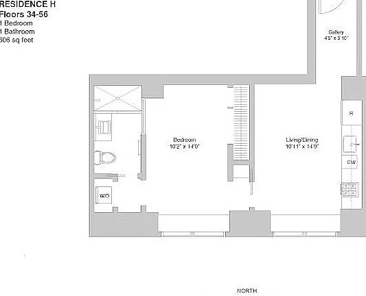 2nd image of 123 Washington St #54H