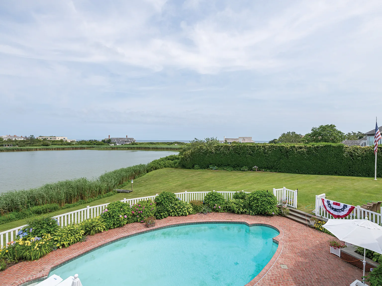 Village Pond Front With Ocean Beach Access — Photo 1