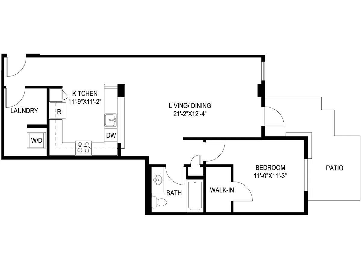 Floor plan A12