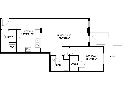 Floor plan A12