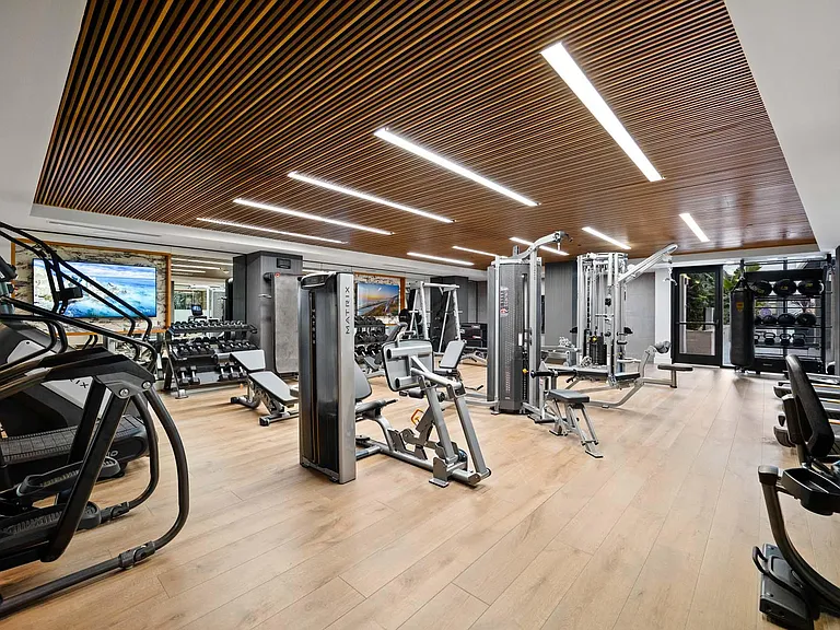 Your workout space just steps from home