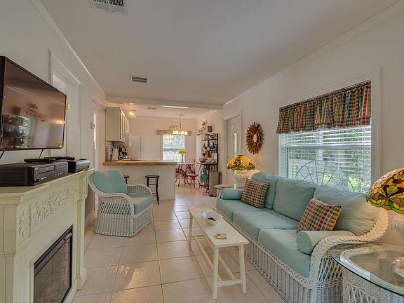 VIEW FROM LIVING ROOM INTO KITCHEN