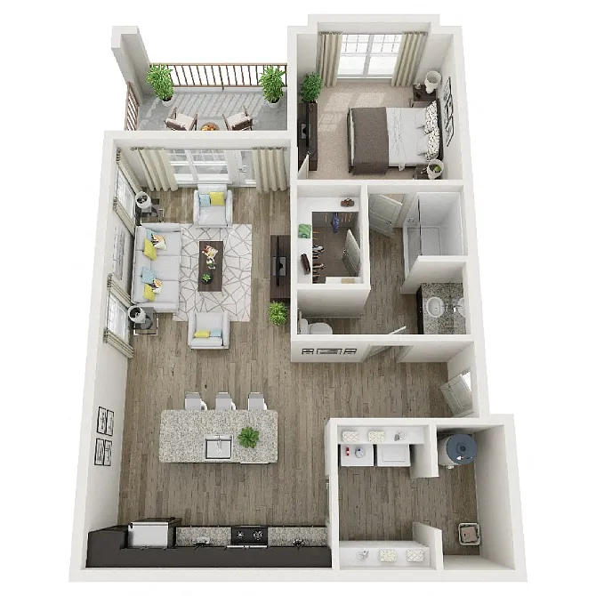 Floor plan The Dobson