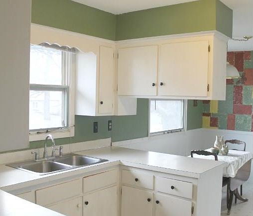 Kitchen window above sink