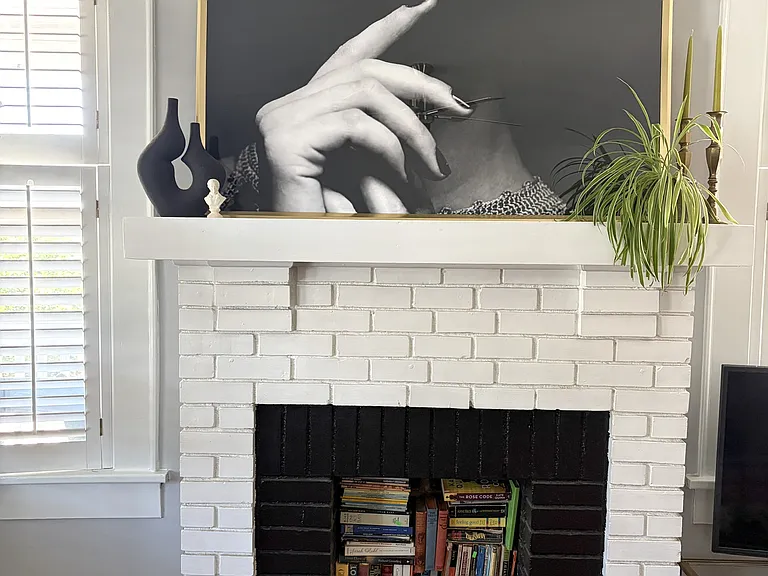 Fireplace in Living Room