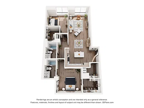 Floor plan 21B