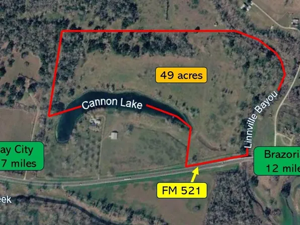 0 Fm 521 Rd, Cedar Lane, TX 77415