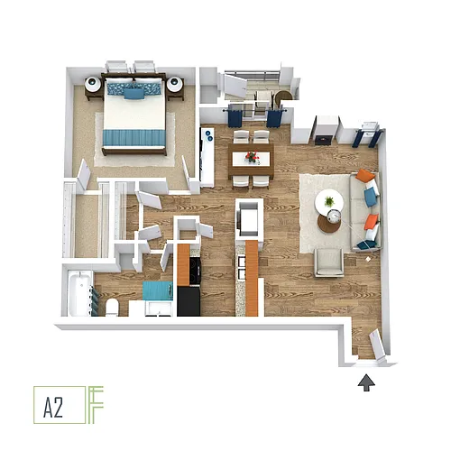 Floor plan A2
