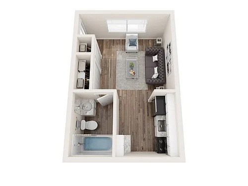 Floor plan Studio