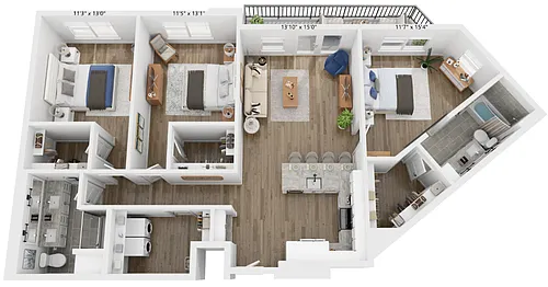 Floor plan C1
