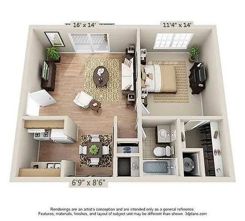 Floor plan Plan A