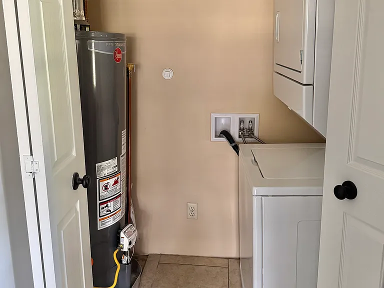 Gas Large Capacity Water Heater - Attached to Kitchen