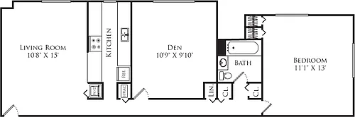 Floor plan Garfield