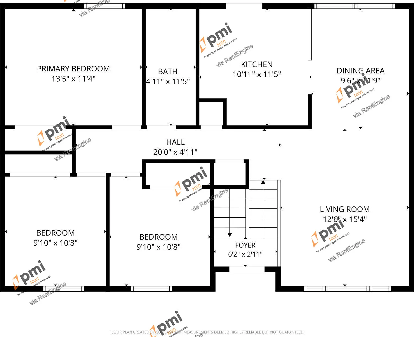 3 bed, 1.0 bath, 1075 sqft, $1,550 — Photo 2
