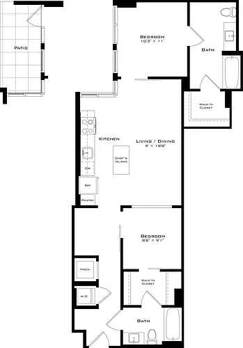 Floor plan B2