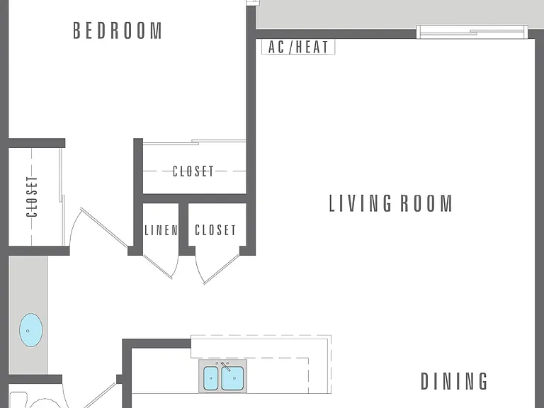 1 Bedroom 1 Bath 1 Bedroom 1 Bath