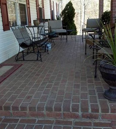 Brick Foundation/F Porch