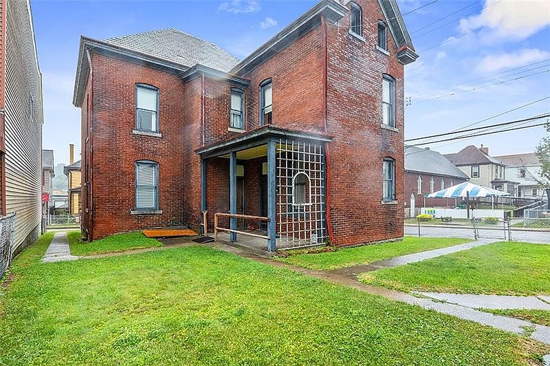 c. 1900 Brick Single Family House For Sale in McKees Rocks, PA. 72K
