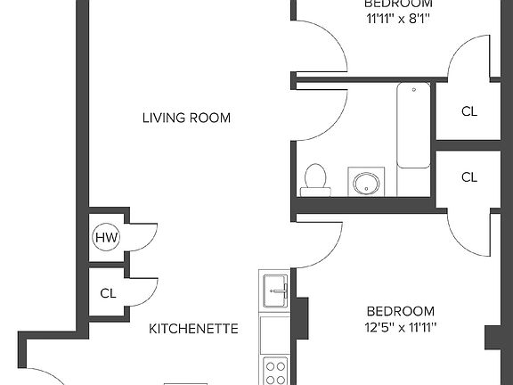 2nd image of 26-27 2nd St #5A