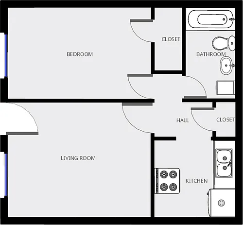 Floor plan Jack Pine