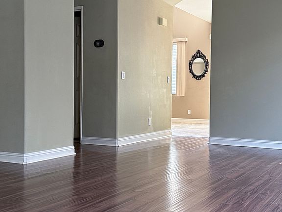 Leading into kitchen