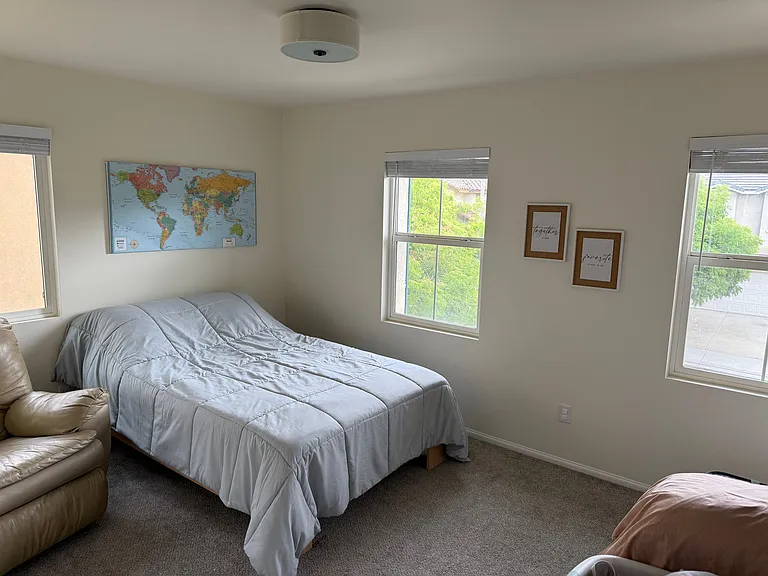 2nd bedroom with mini walk-in closet