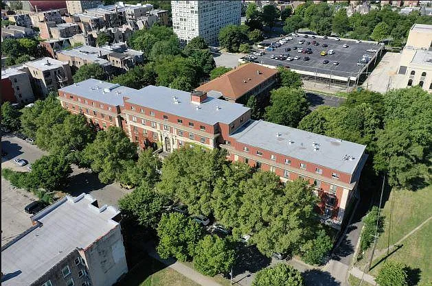 The Bronzeville Vincennes (southwest view)