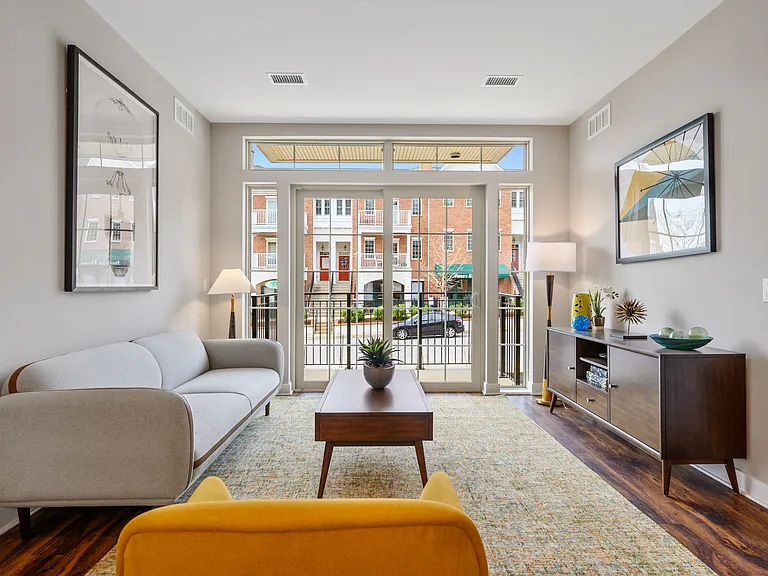 Living Room at Claremont on the Square Phase 2
