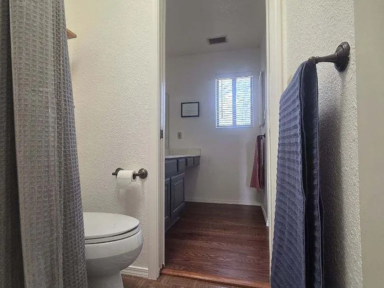 Master bathroom.
