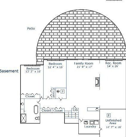 Lower Level Floor Plan