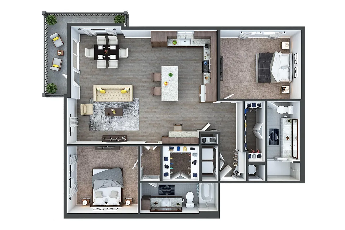 Floor plan B5c