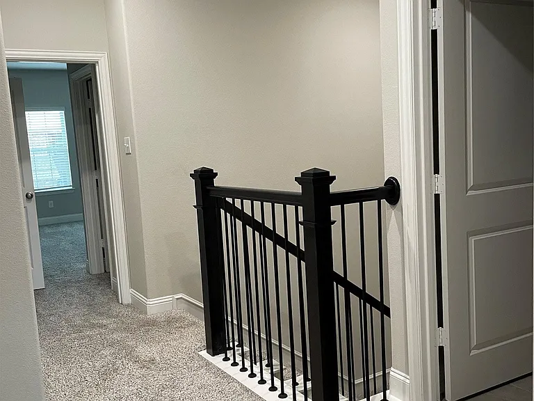 View of stairs from bonus area
