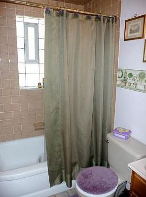 One of Two Updated Baths